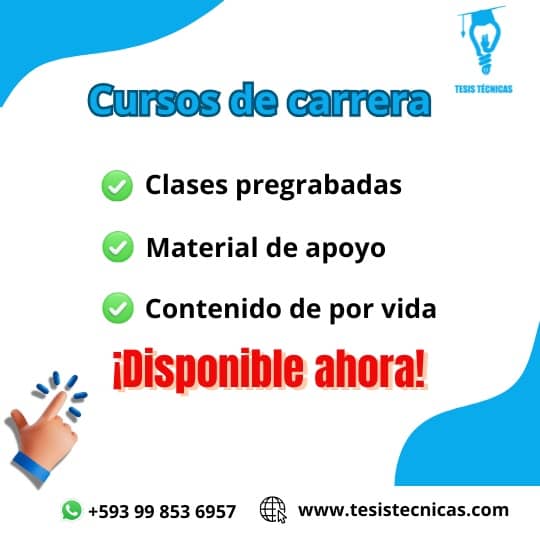 Cursos de carrera