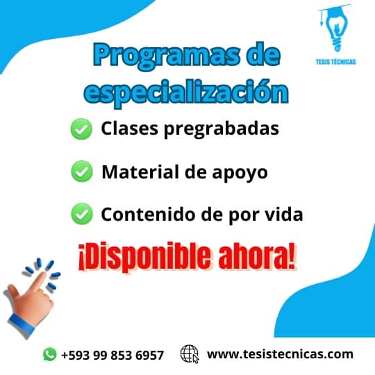 Programas de especialización eléctrica